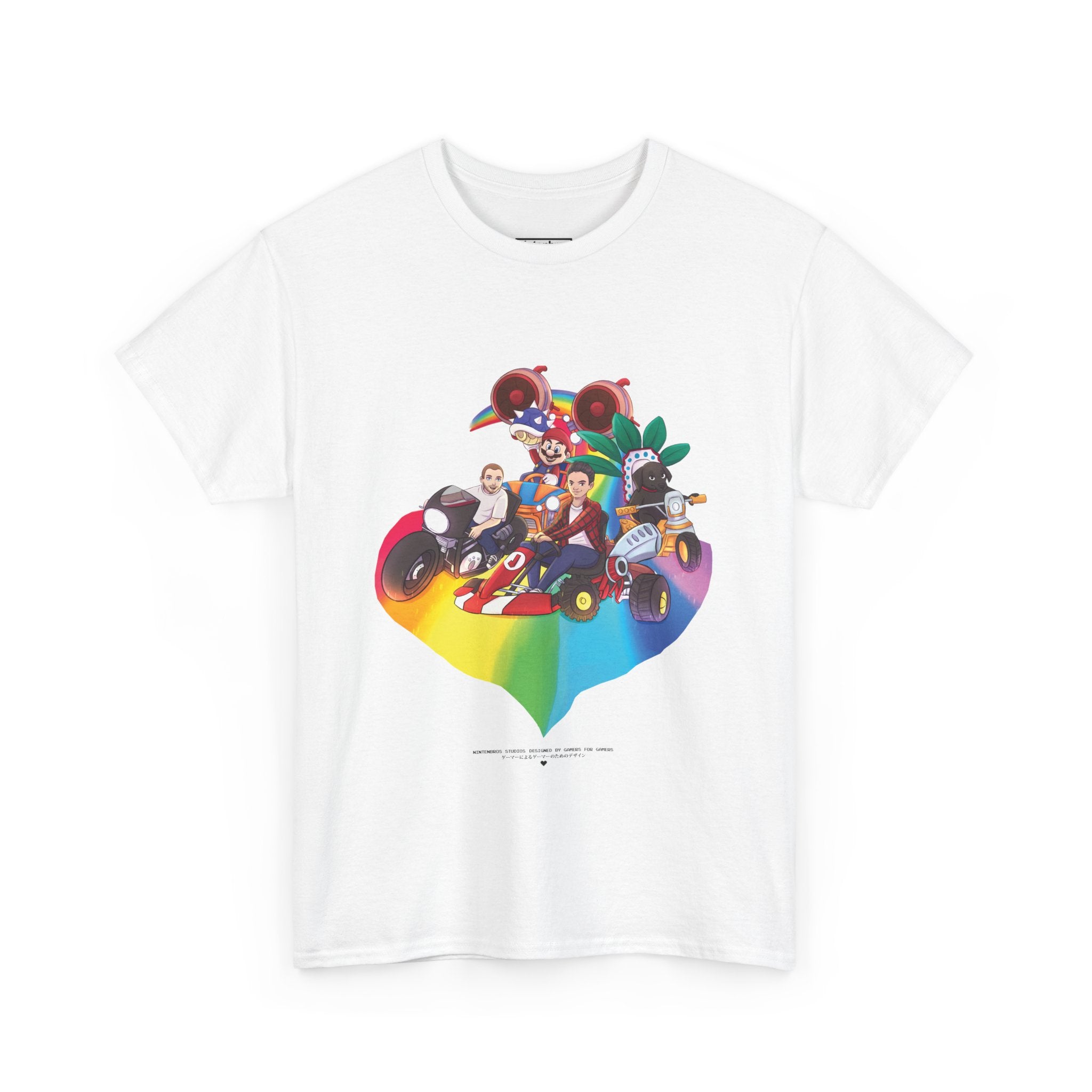 Rainbow Road Tee / Kart