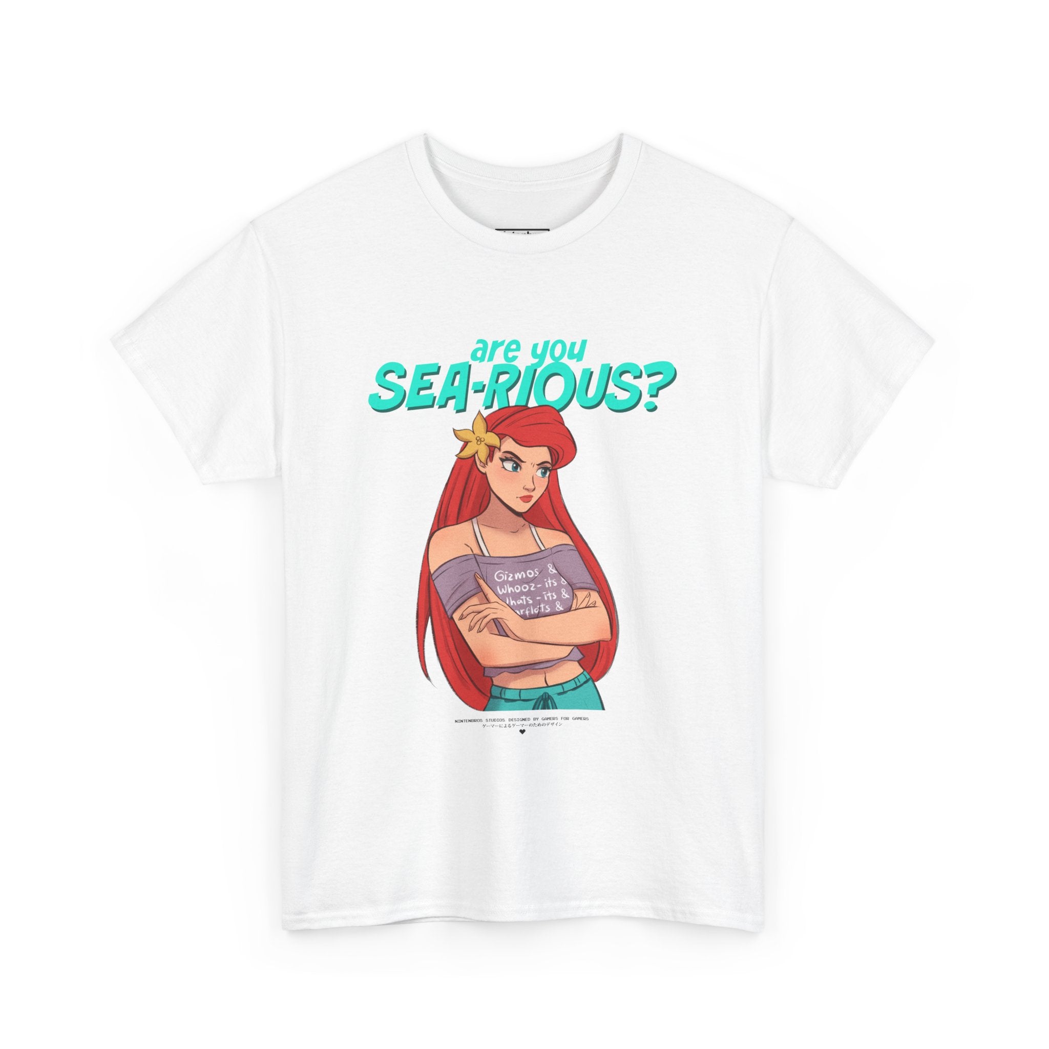 Are You Sea-Rious Tee / Tiny Mermaid