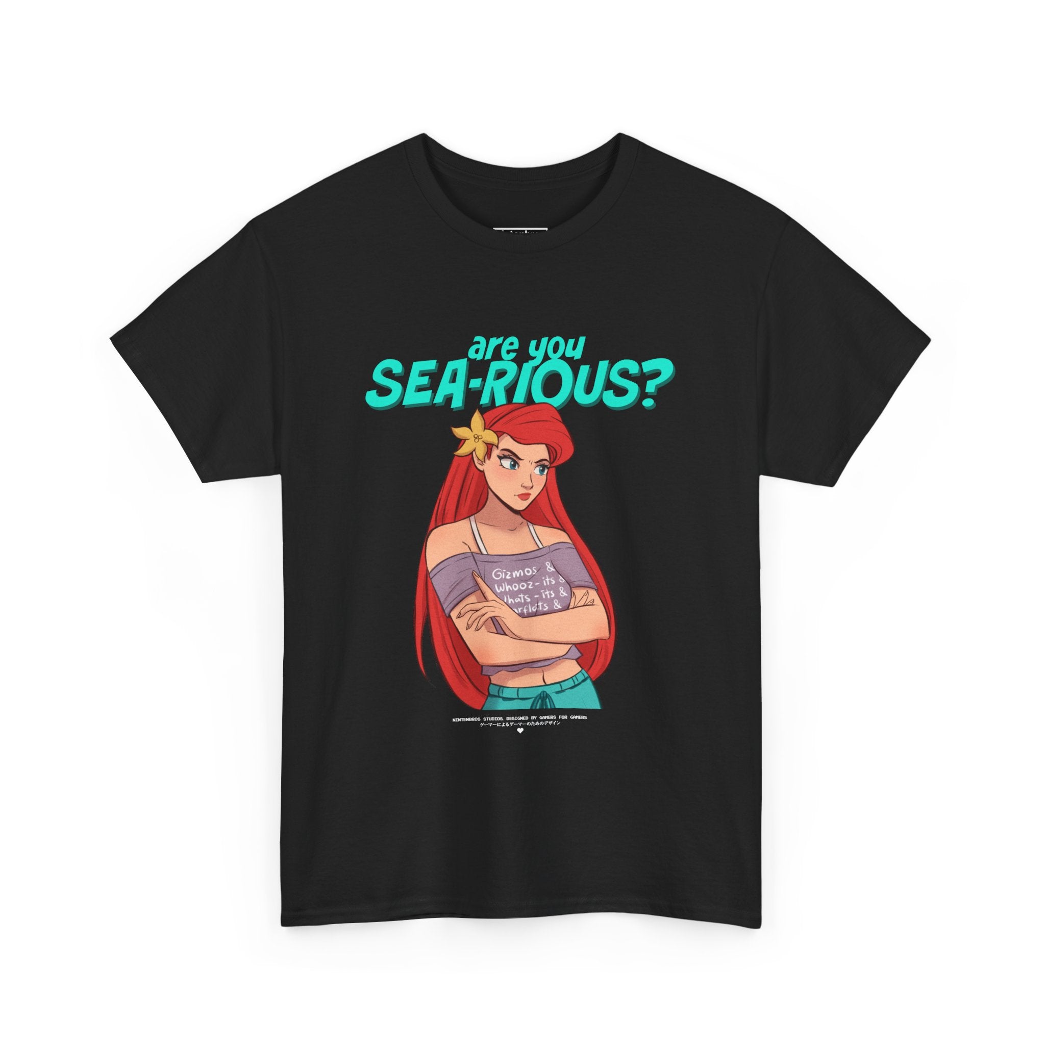 Are You Sea-Rious Tee / Tiny Mermaid