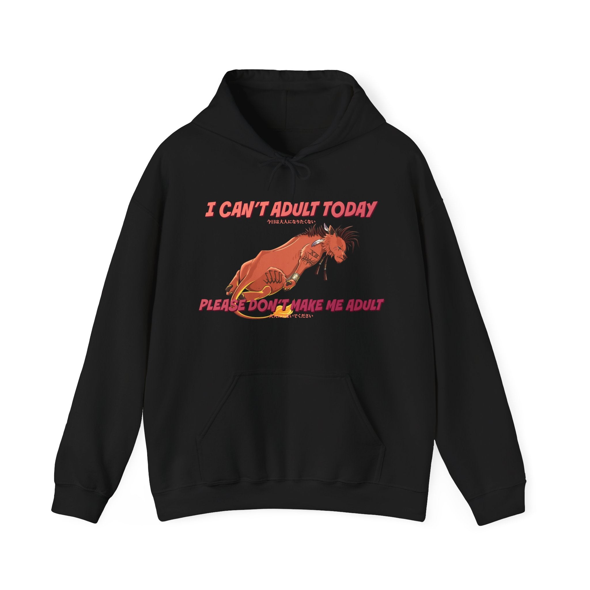 Can't Adult Today Hoodie / Fantasy 7