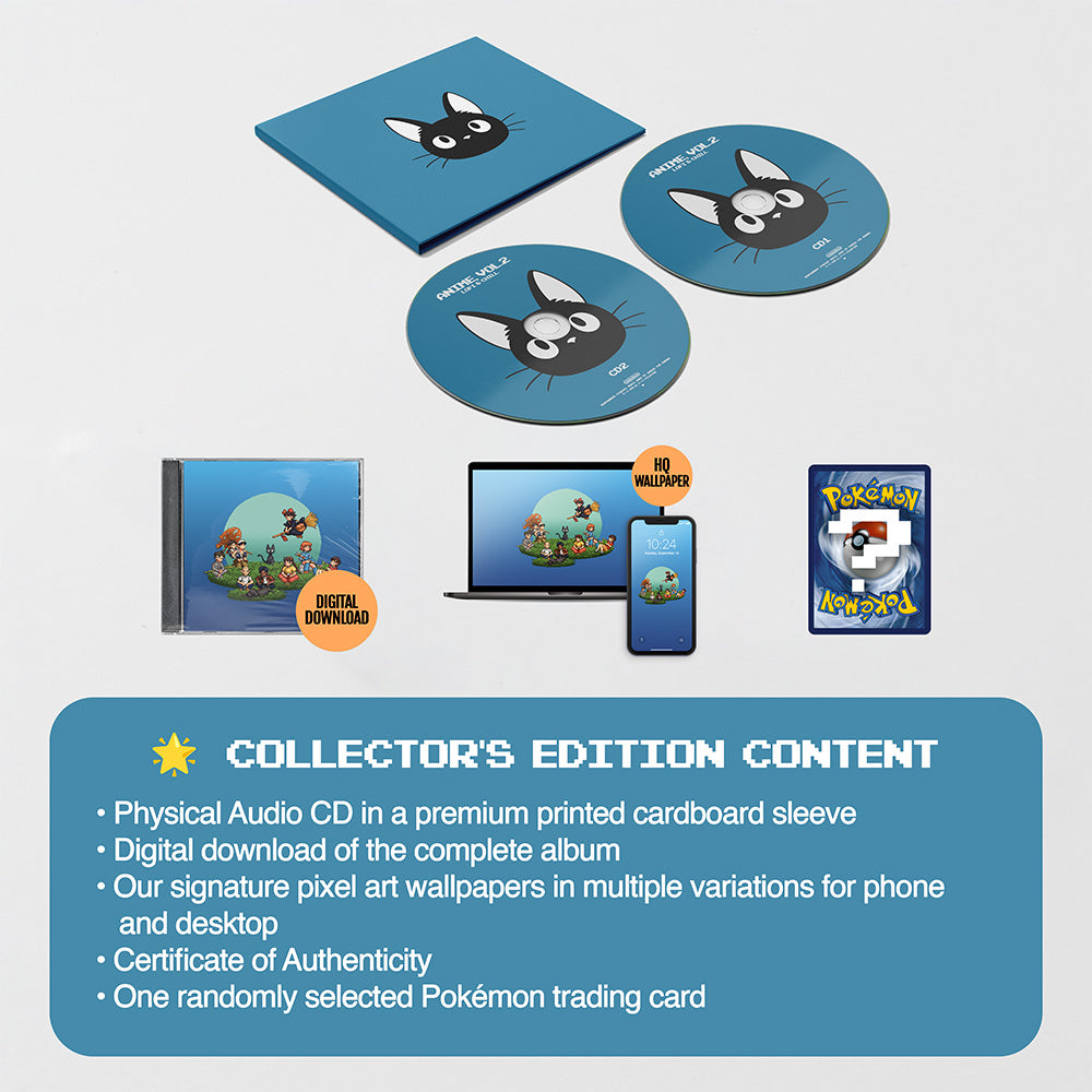 Album: Anime, Vol. 2 (Lofi & Chill) [Physical CDs]